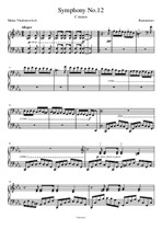 Symphony No.12 in C minor